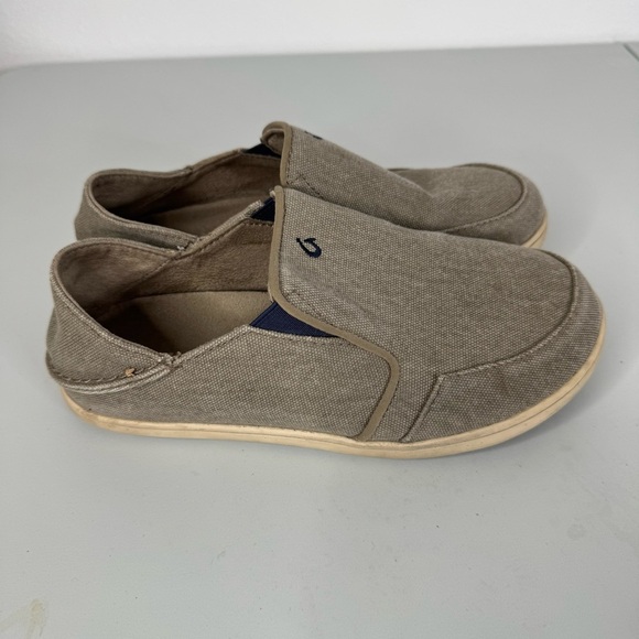 Olukai Boys Nohea Lole Slip On Shoes Size 5 - Picture 1 of 6